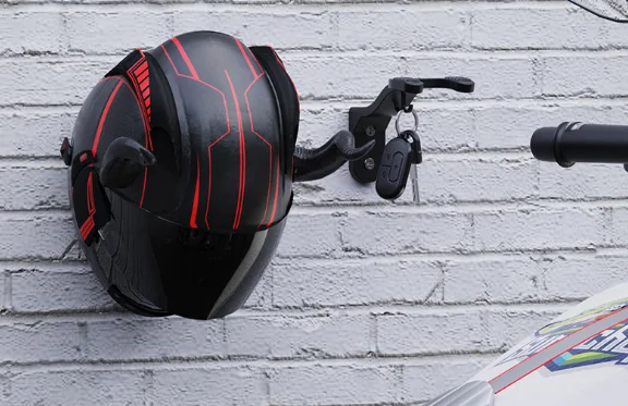 No Drill Wall Mount Helmet Rac - огляд і ціна Cycling Gear Wall Mount