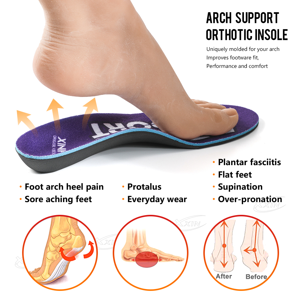 【Xxin】Arch Support Insoles Fla - огляд і ціна Cycling Shoe Insoles