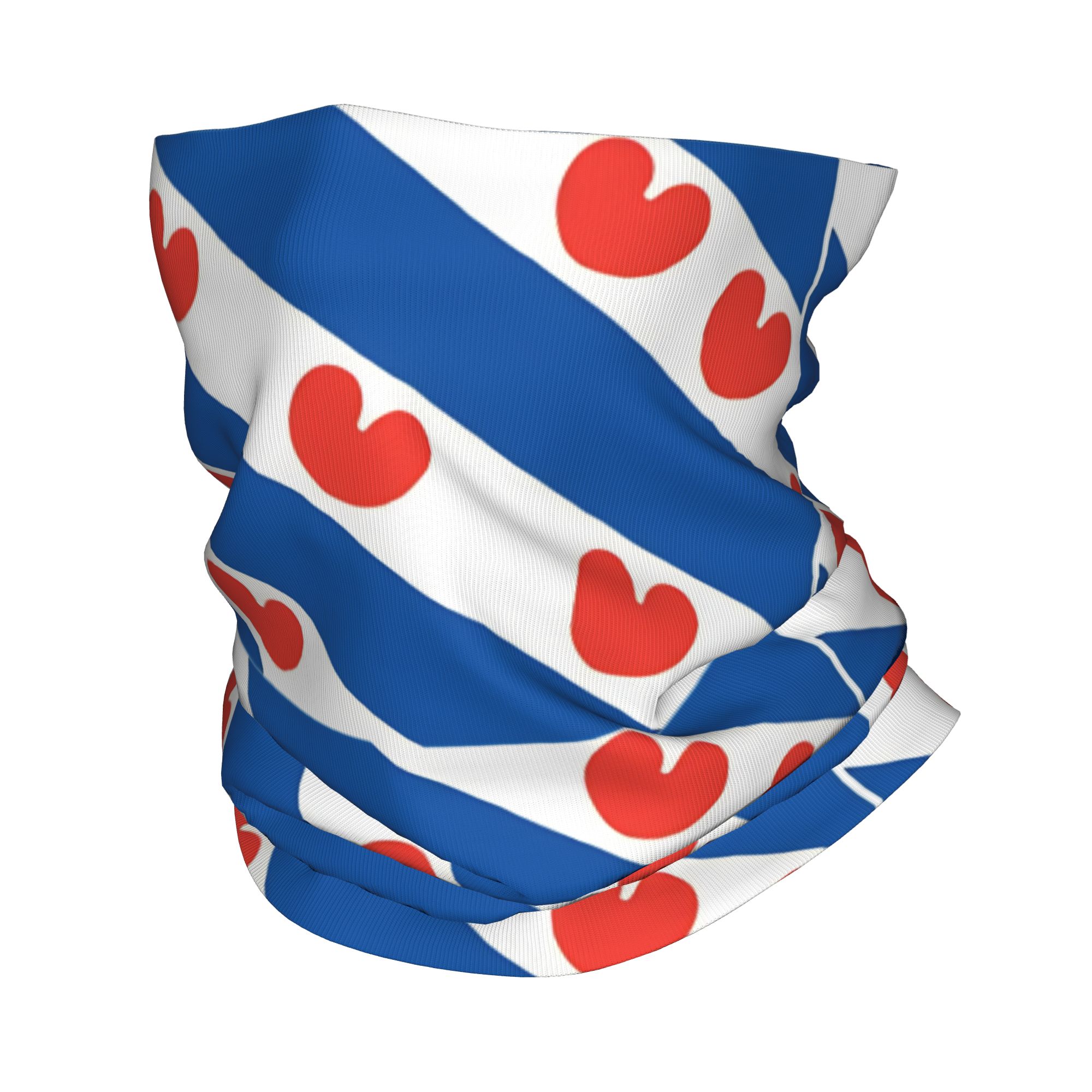 Friesland Flag Bandana  Vintag - огляд і ціна Cycling Face Mask