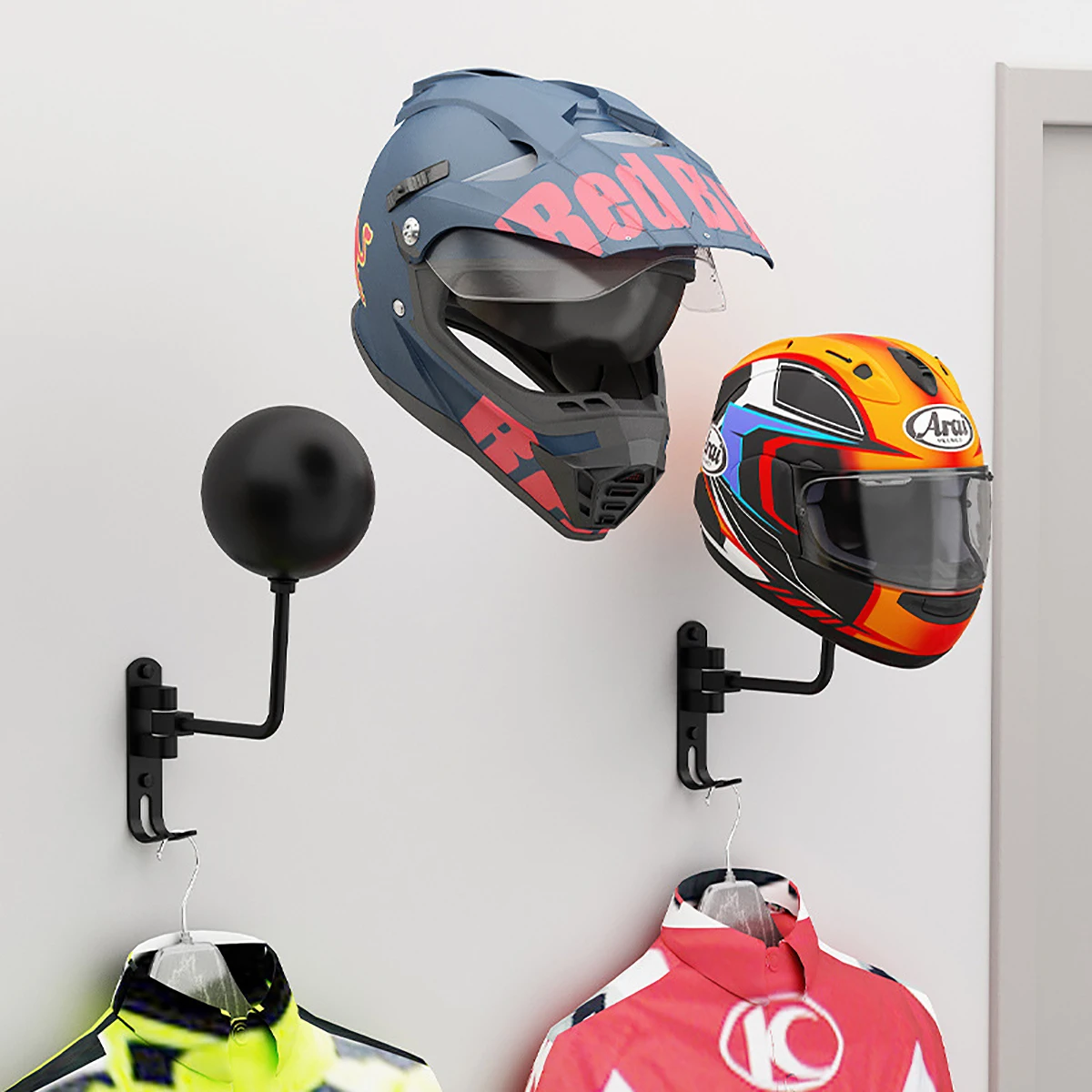 Wall Mount Metal Motorcycle He - огляд і ціна Cycling Gear Wall Mount