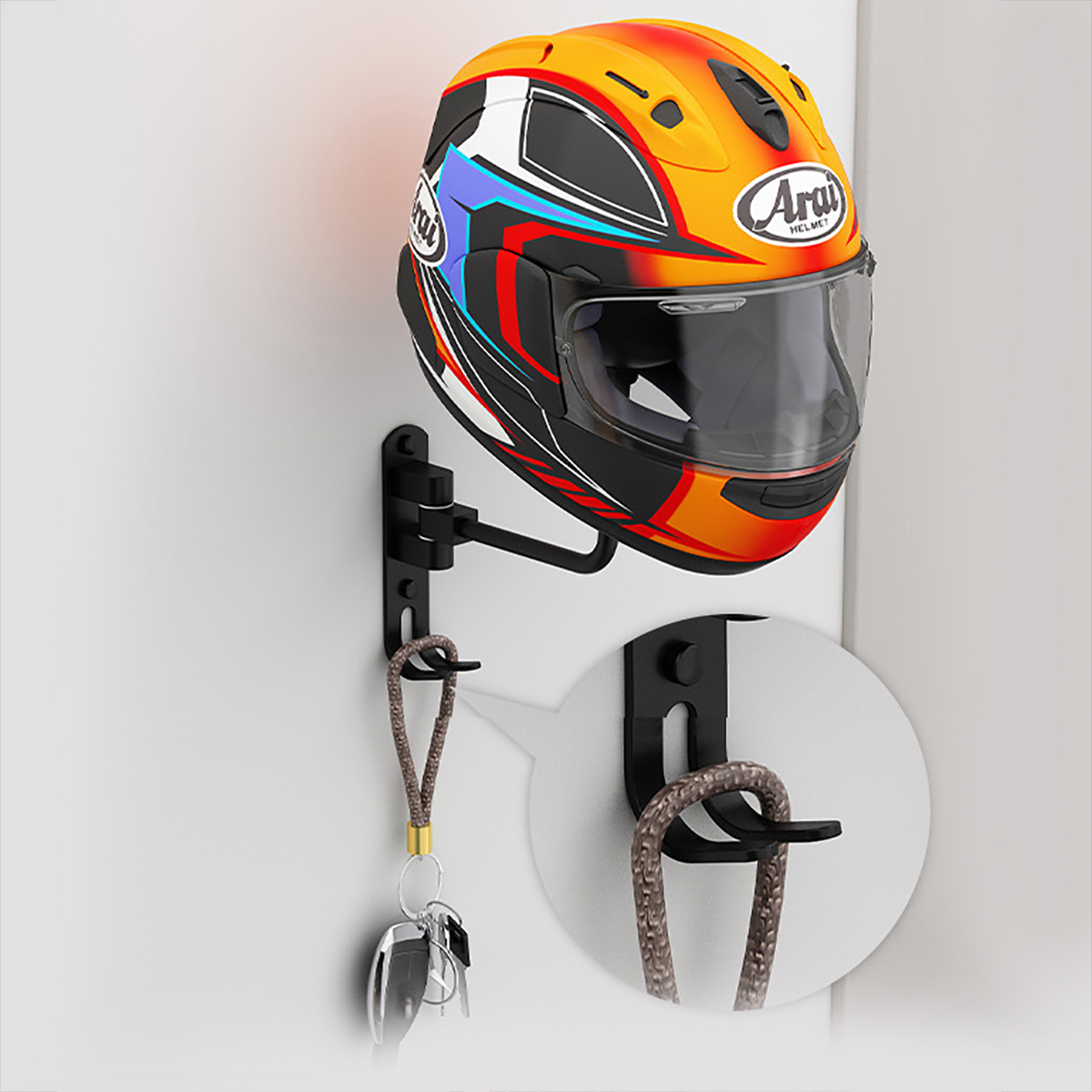 Wall Mount Metal Motorcycle He - огляд і ціна Cycling Gear Wall Mount