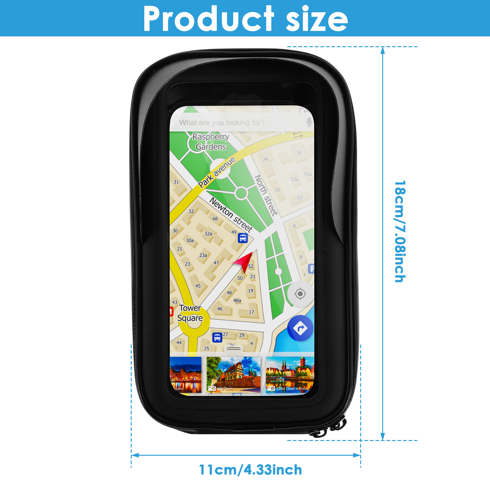 Motorcycle Bike Phone Holder B - огляд і ціна Cycling Gear Organizer