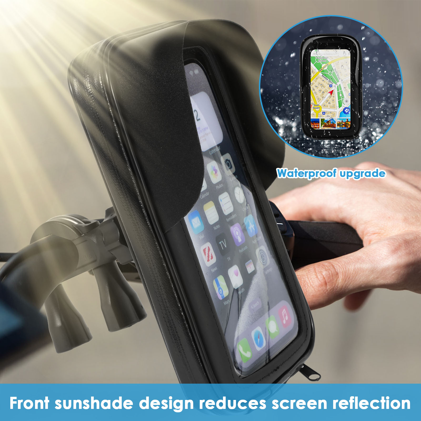 Motorcycle Bike Phone Holder B - огляд і ціна Cycling Gear Organizer