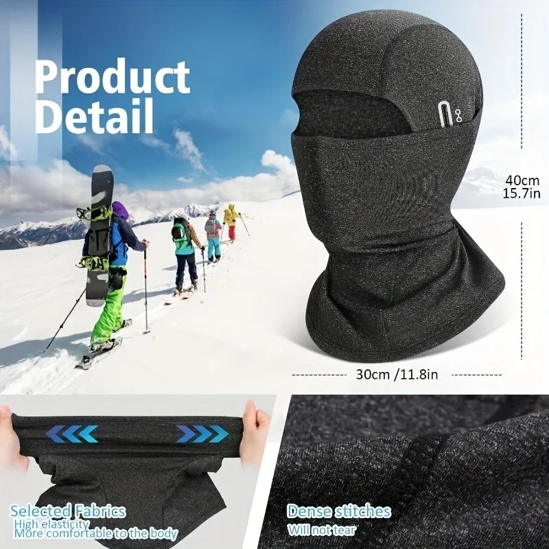 Cold Resistant Warm Windproof  - огляд і ціна Cycling Face Mask