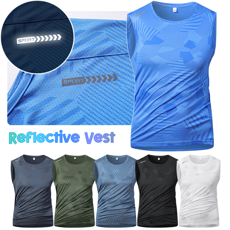 Man Running Reflective Vest Su - огляд і ціна Reflective Cycling Vest