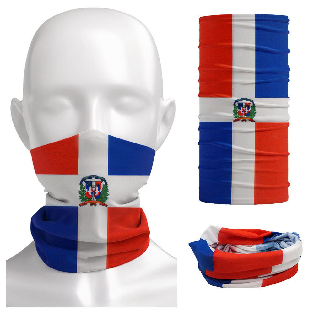 Dominica National Flag Bandana - огляд і ціна Cycling Face Mask
