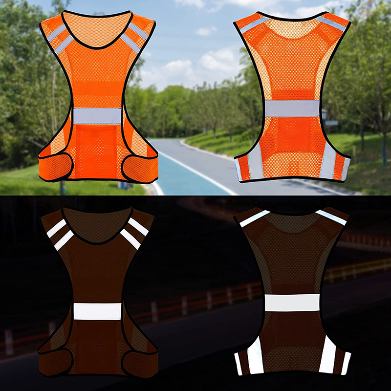 Visibility Fluorescent Mesh Re - огляд і ціна Reflective Cycling Vest