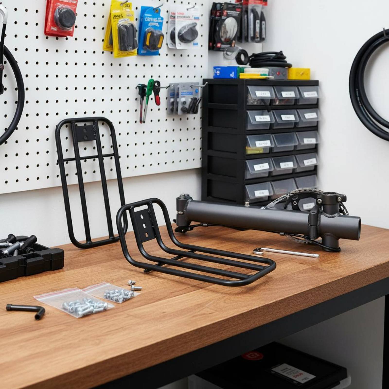 Folding Bike Front Luggage Rac - огляд і ціна Bike Cargo Rack