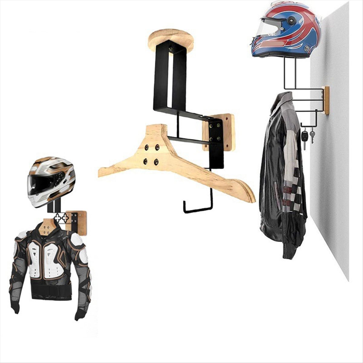 New arrival  Motorcycle Wooden - огляд і ціна Cycling Gear Wall Mount