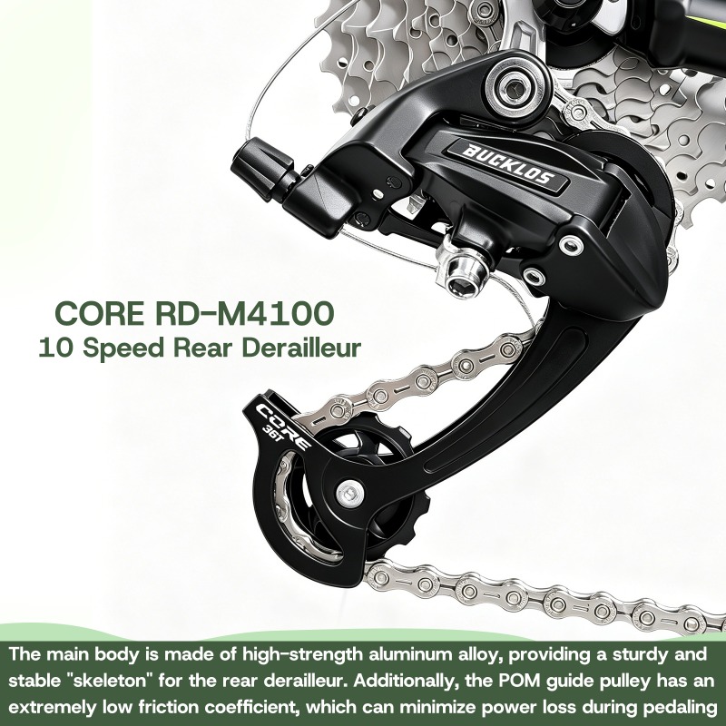 BUCKLOS 10 Speed MTB Rear Dera - огляд і ціна Cycling Gear Stand