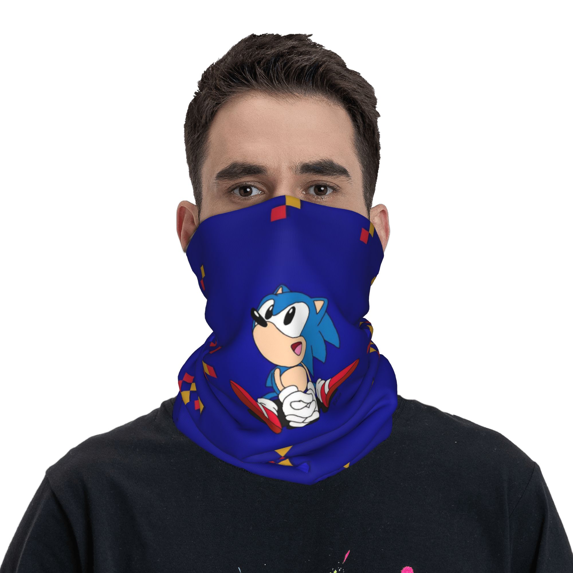 Soniced Bandana Neck Gaiter Pr - огляд і ціна Cycling Face Mask