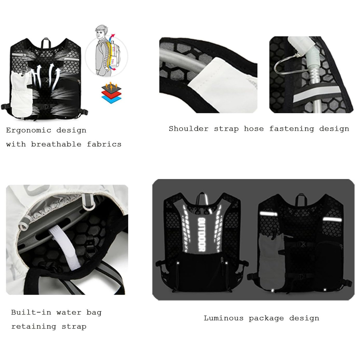 Reflective Running Hydration V - огляд і ціна Reflective Cycling Vest