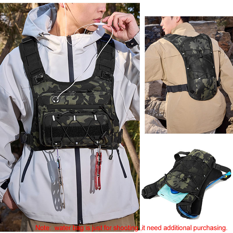 Tactical Bag Front Chest Rig V - огляд і ціна Reflective Cycling Vest