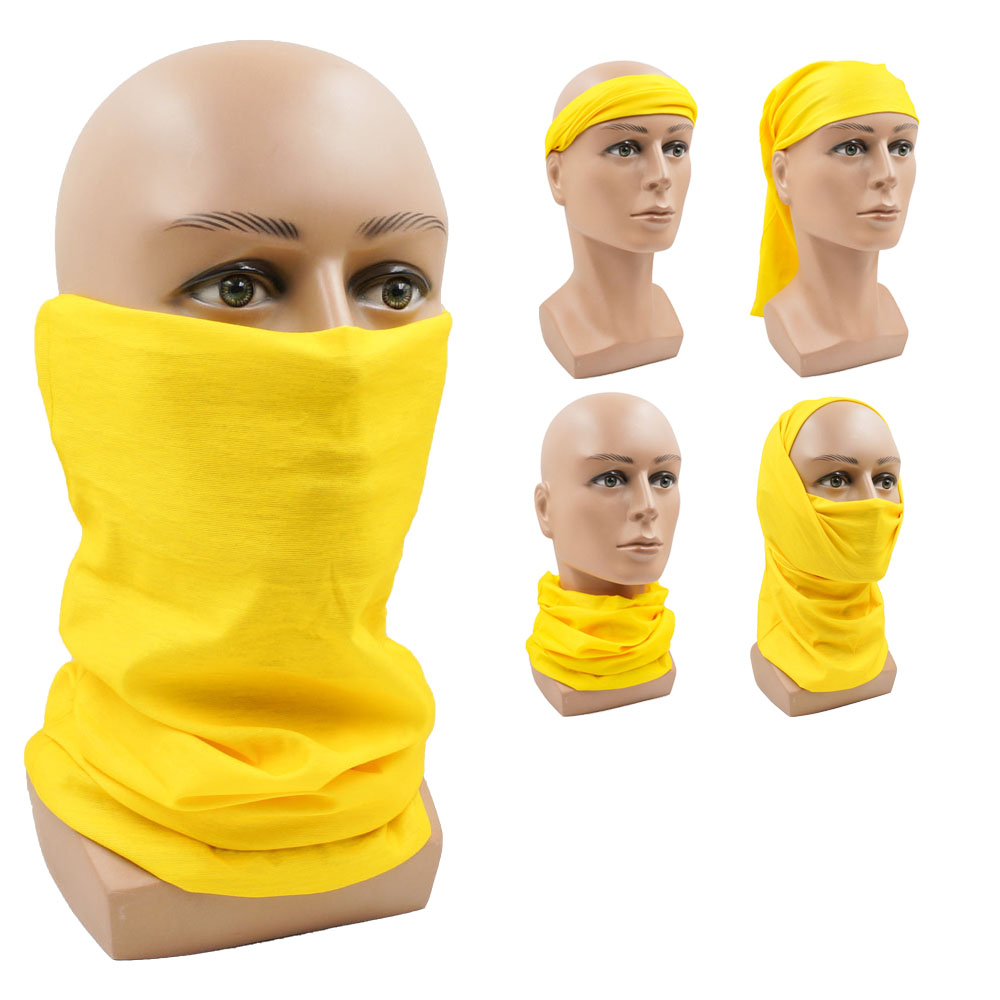 Yellow Multifunction Cycling N - огляд і ціна Cycling Face Mask