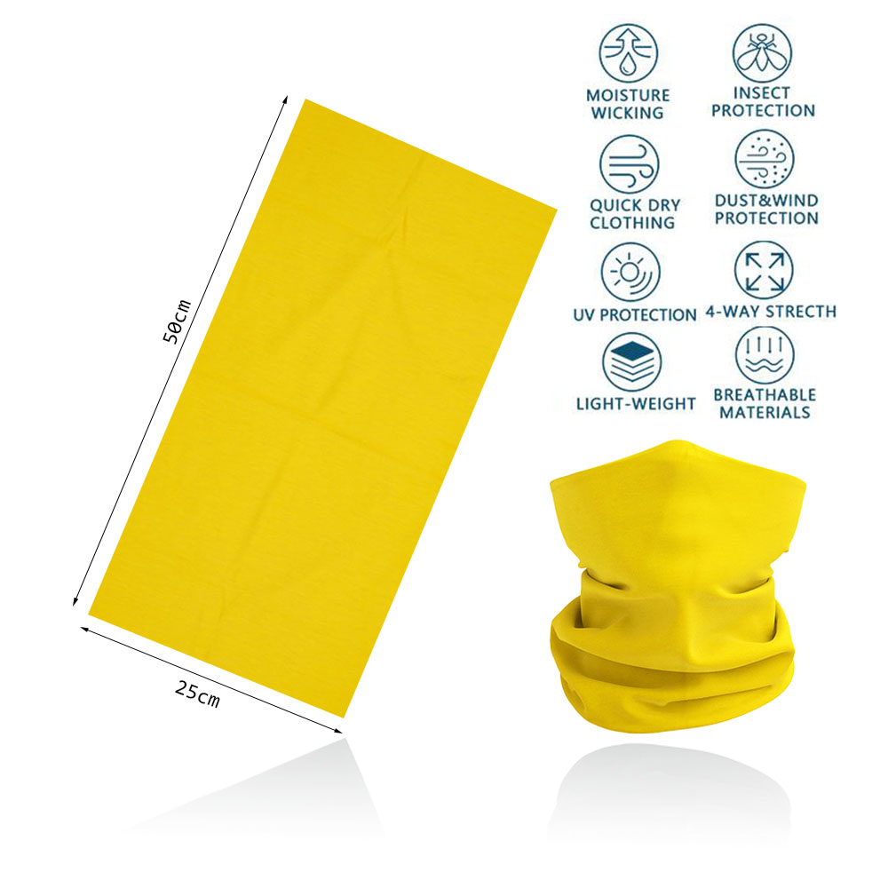 Yellow Multifunction Cycling N - огляд і ціна Cycling Face Mask