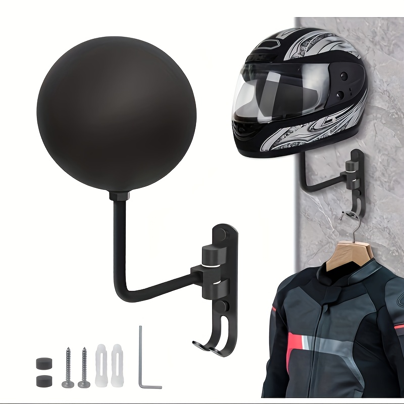 180° Rotary Motorcycle Helmet  - огляд і ціна Cycling Gear Wall Mount