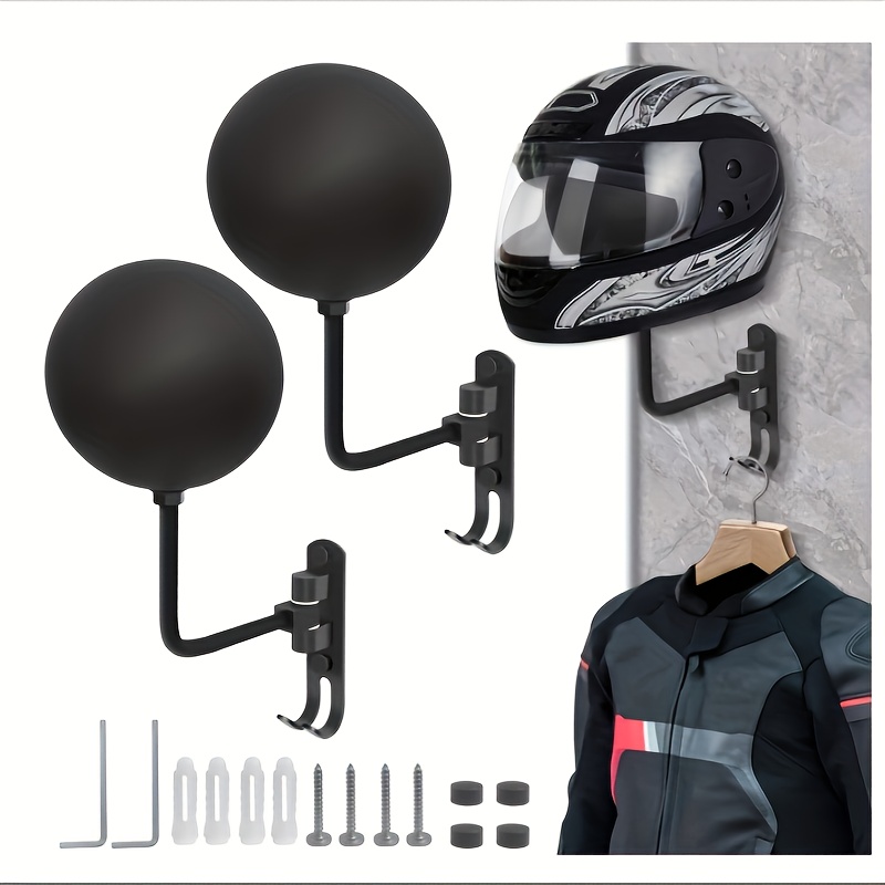 180° Rotary Motorcycle Helmet  - огляд і ціна Cycling Gear Wall Mount